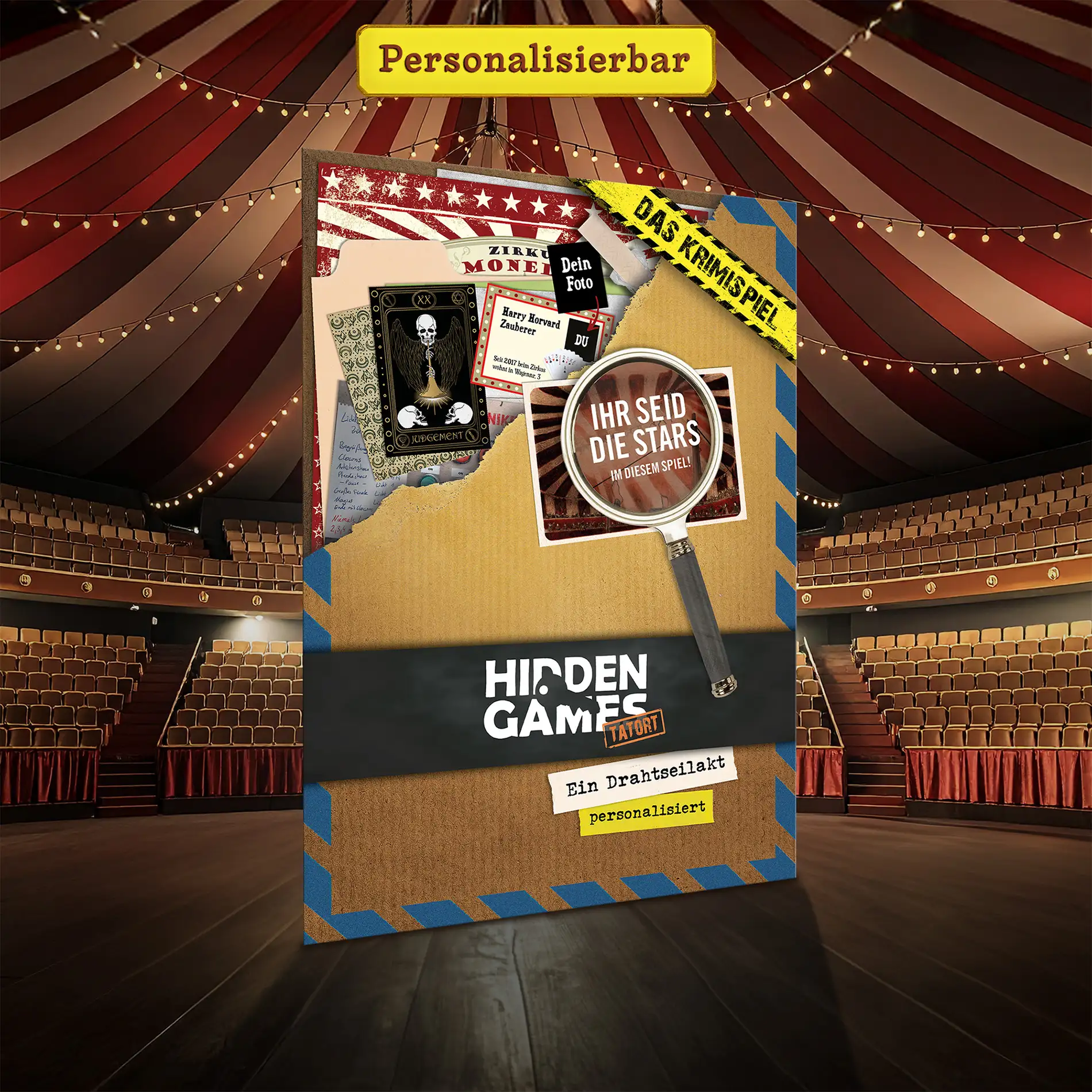 Ein Drahtseilakt - Personalisierbar